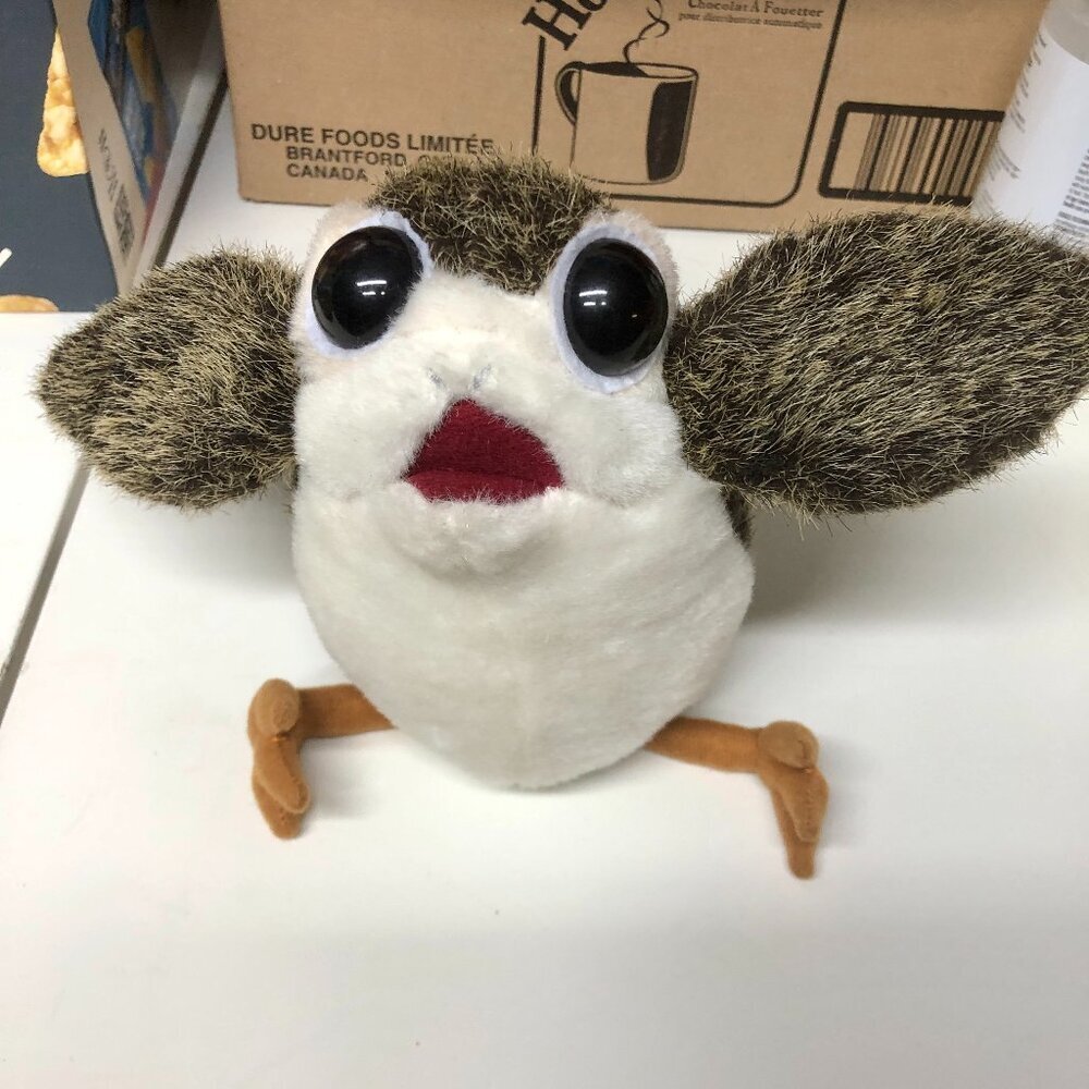 STAR WARS THE LAST JEDI PORG PLUSH BIRD CREATURE 8 INCH TOY SEVEN20 DISNEY